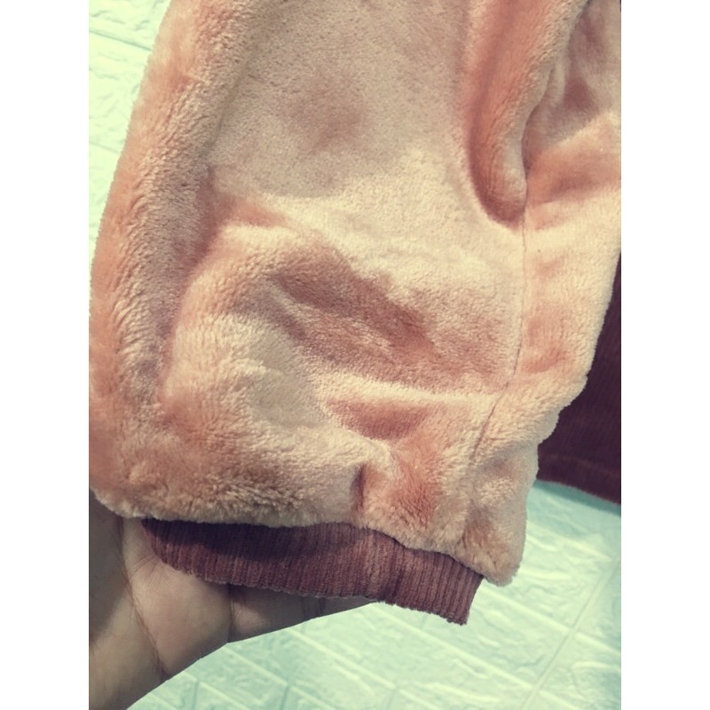 ✅Xuất xịn✅ áo nhung tay phối lông xuất nhật | BigBuy360 - bigbuy360.vn