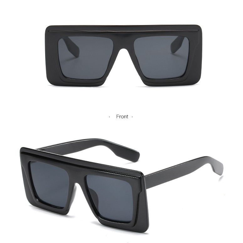 Kính mát gọng vuông phong cách cổ điển cho nam và nữ