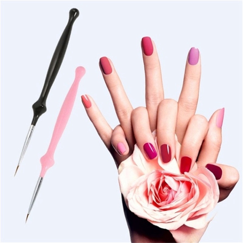 Bộ 3 Cọ Vẽ Móng Tay