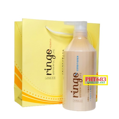 Dầu gội đầu ngăn rụng tóc Ringo giảm dầu nhờn ngăn gàu Siêu Mượt 750ml