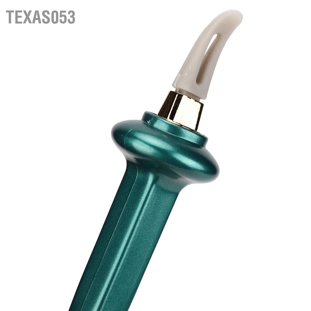 Texas053 Dụng cụ kẻ mắt Hướng dẫn silicone chống thấm nước Đũa phép với Kem màu nâu đen để trang điểm