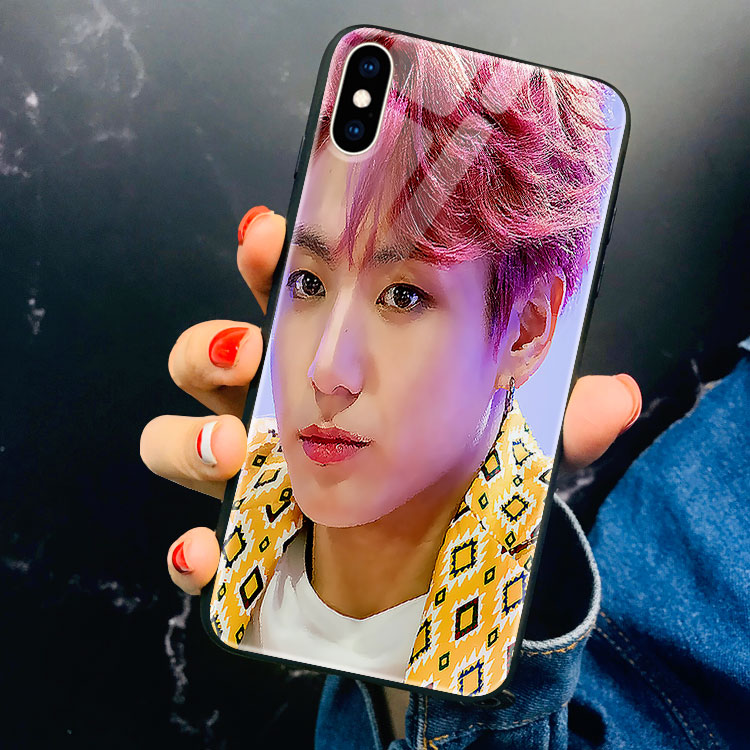 Ốp Dt Máy 8 Plus In Hình BTS JUNGKOOK IDOL CONCEPT PHOTOSHOOT PROCASE Cho Iphone 12 I6 I7 I8 Ix I11 Xr