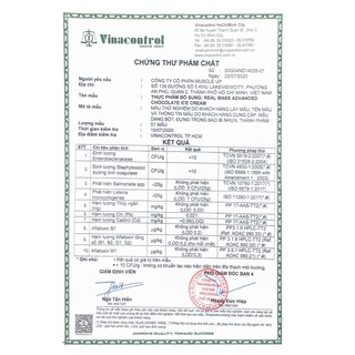 [GIÁ RẺ] Sữa Tăng Cân Real Mass Gainer - 12lbs