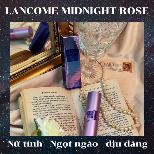 Nước hoa mini 20ml LANCOME MIDNIGHT ROSE