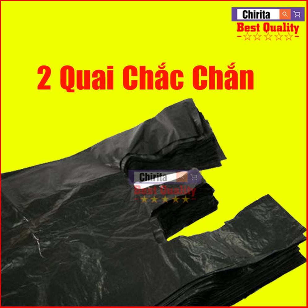 1KG Túi Nilon Size 20x30cm - Bao Nylon Đựng Hàng Có Quai - Chất Lượng Tốt