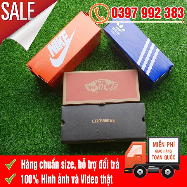 Hộp Giày Vans, Adidas, Converse, Nike