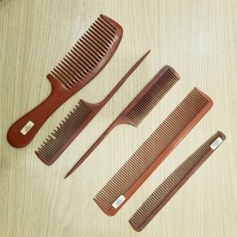 Lược gỗ cắt tóc, chải đầu