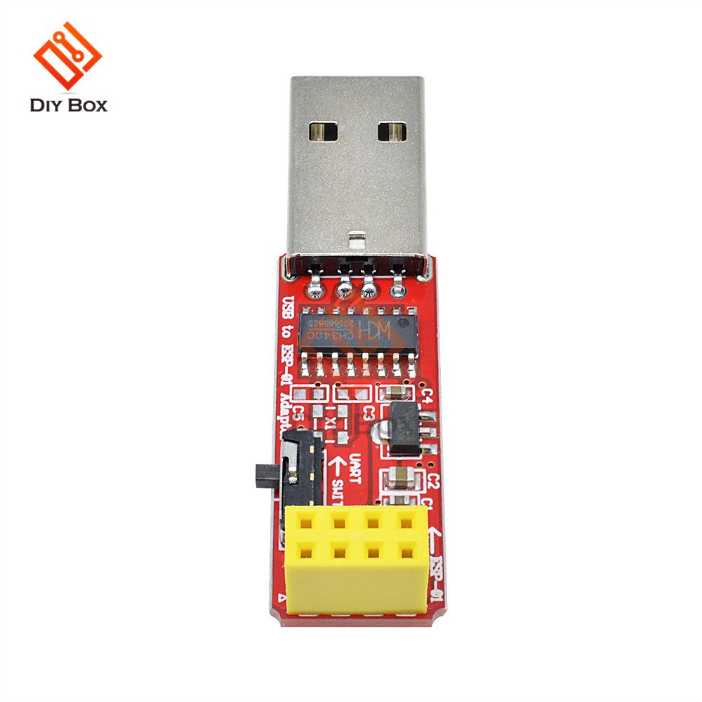 3.3V USB to ESP8266 ESP-01 ESP-01S Wi-Fi Adapter Module With CH340G USB to TTL Driver Serial Wireless Wifi Module for Arduino