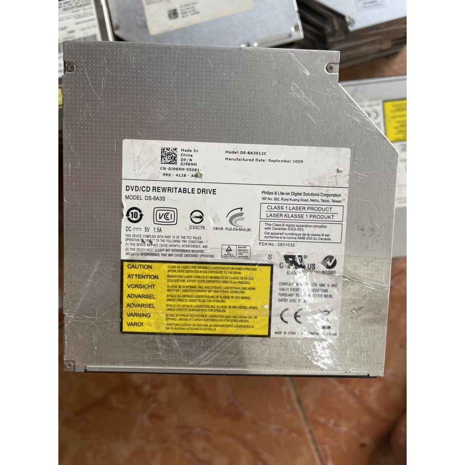 Ổ đĩa DVD SATA laptop gắn trong hoặc gắn ngoài, DVD-RW tương thích tất cả các dòng laptop - Loại DVD 9.5mm và 12.7mm