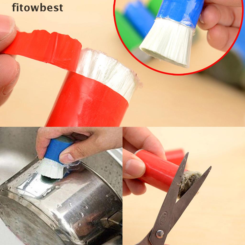 Fbvn Magic Stainless Steel Metal Rust Remover Cleaning Detergent Stick Wash Brush Jelly