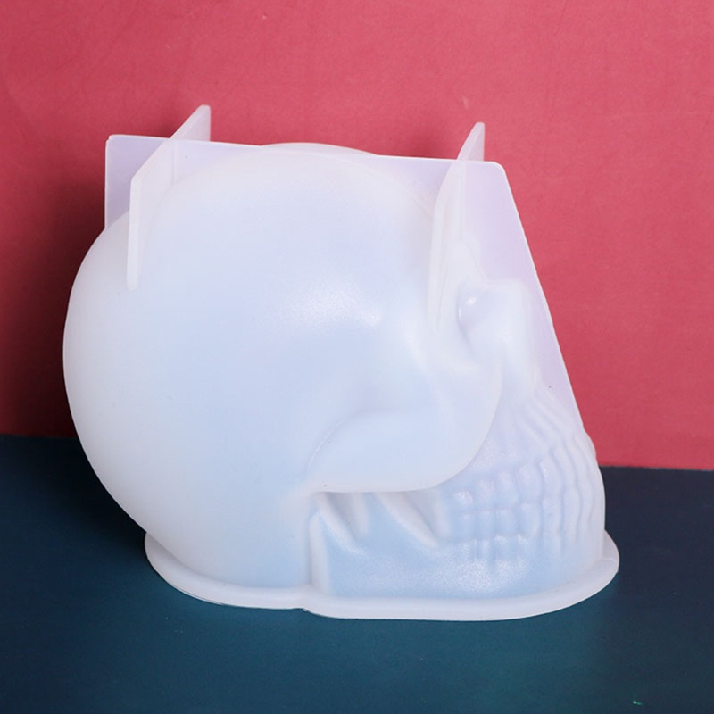 Khuôn silicon tạo hình đầu lâu phong cách halloween kiểu dáng độc đáo