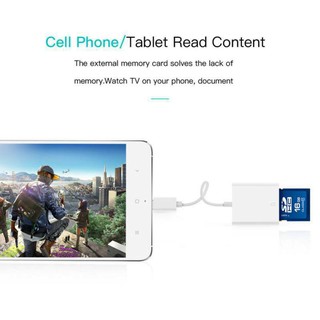 USB 3.1 Type C To SD Card Camera Reader OTG Adapter Cable for tablet táo