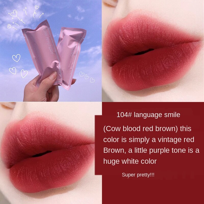 Son Thỏi Lì Mori Mystery Thiết Kế Ngọt Ngào Đáng Yêu | BigBuy360 - bigbuy360.vn