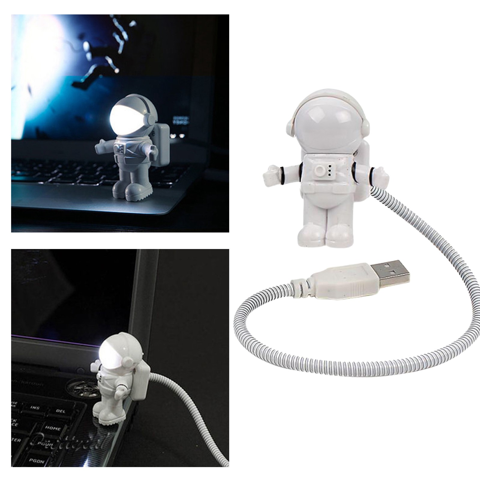 ✨Hàng sẵn sàng✨Đèn Ngủ 1 Cổng Usb 0.5w Hình Phi Hành Gia | BigBuy360 - bigbuy360.vn