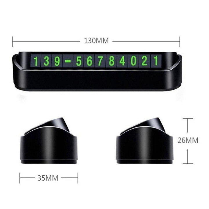 Bảng số điện thoại gắn taplo ôtô, xe hơi khi đỗ xe | BigBuy360 - bigbuy360.vn