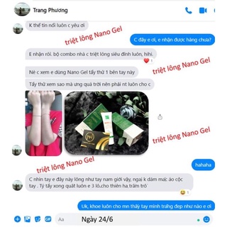 TRIỆT LÔNG NANO Gel