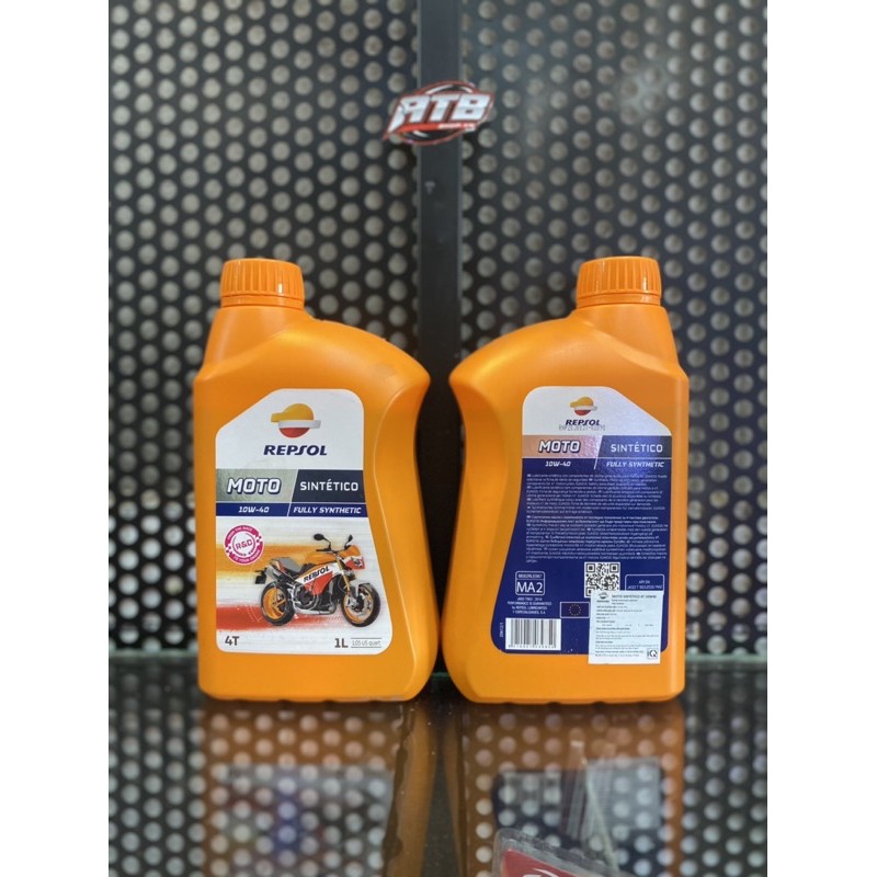 Nhớt Repsol Sintetico 4T 10w40 - Nhớt xe số/tay côn