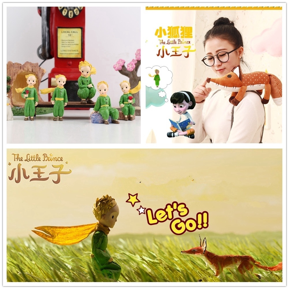 Set 7 Mô Hình Đồ Chơi Hoàng Tử Bé Trang Trí