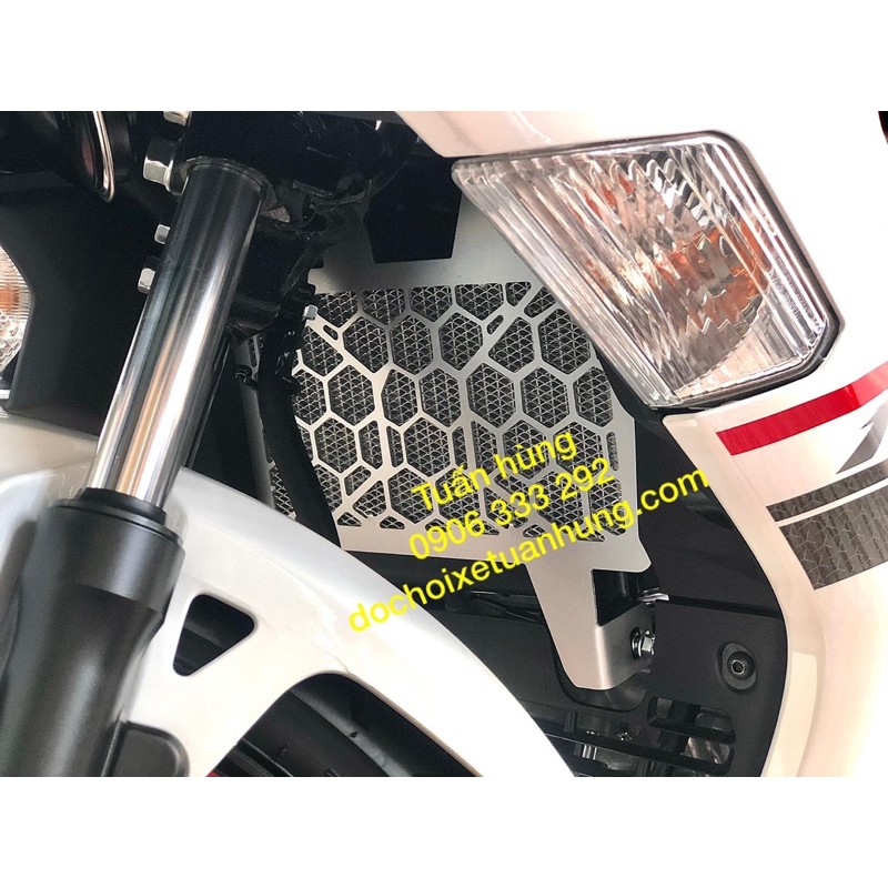 Che két nước exciter 155/ex155vva  nhôm lưới - bảo vệ két nước ex155 - đồ chơi xe ex155