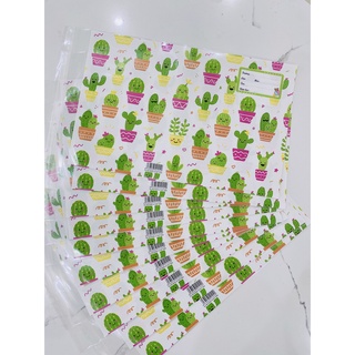 Giấy Bọc Vở Bao Kính Ngoài 1 Xấp 10 Tờ Nhiều Hình Cực Xinh 😘😘🥰