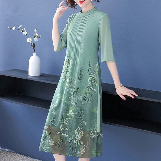 Váy đầm trung niên nữ