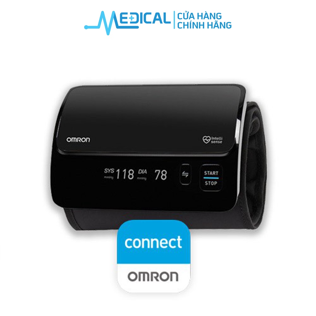 Máy đo huyết áp thông minh xoay 360 độ OMRON Smart Elite HEM-7600T - MEDICAL