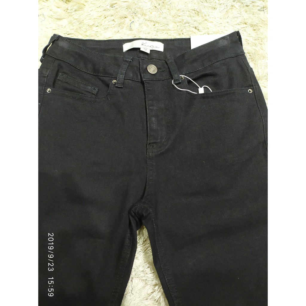 [Hàng xuất khẩu] Quần jean skinny đen chính hãng [Kancan] | BigBuy360 - bigbuy360.vn