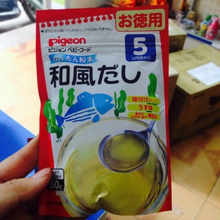 Hạt nêm Dashi Pigeon vị cá rong biển Nội Địa Nhật 50g