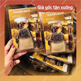 Túi thơm cafe kèm tinh dầu cafe treo xe ô tô, treo phòng ngủ, văn phòng..