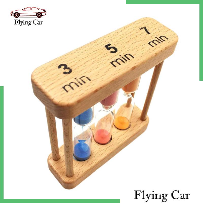 [Lzdjfmy2] Bộ Đồng Hồ Cát 3 / 5 / 7 Phút Hẹn Giờ Nấu Nướng Cho Nhà Bếp
