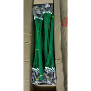 10 cái móc kẽm 70cm bọc nhựa giá tốt