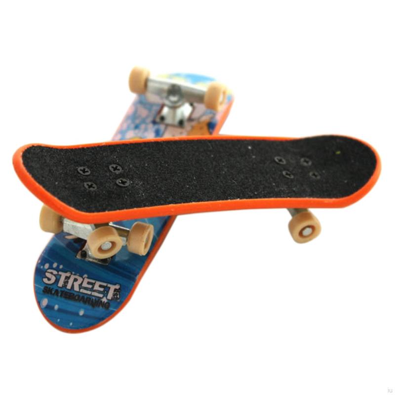 IU Cute Party Favor Kids Finger Board Fingerboard Alloy Skate Boarding Toy