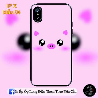 Ốp Lưng Iphone X Hình Con Heo Siêu Cute