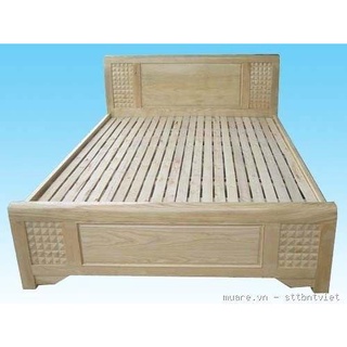 Giường Gỗ Sồi Nga 1m6 , 1m2, 1m4 , 1m8  giường bằng gỗ,  giường ngủ cao cấp giường nằm