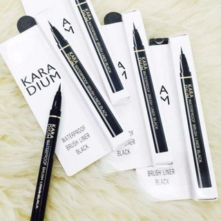 Bút dạ kẻ mắt karadium waterproof eyeliner pen black