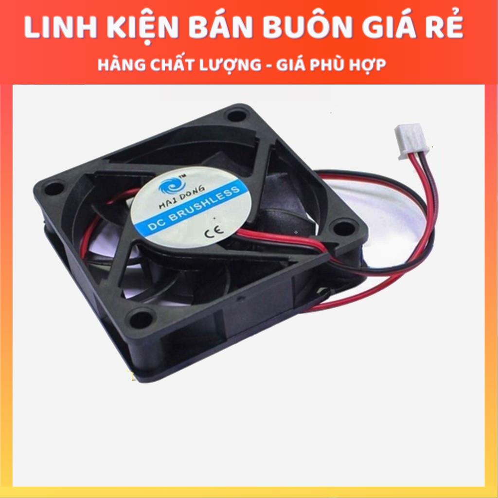 Quạt Tản Nhiệt 12V 4x4CM 6x6CM, 8x8CM, 12x12CM quạt làm mát đủ loại