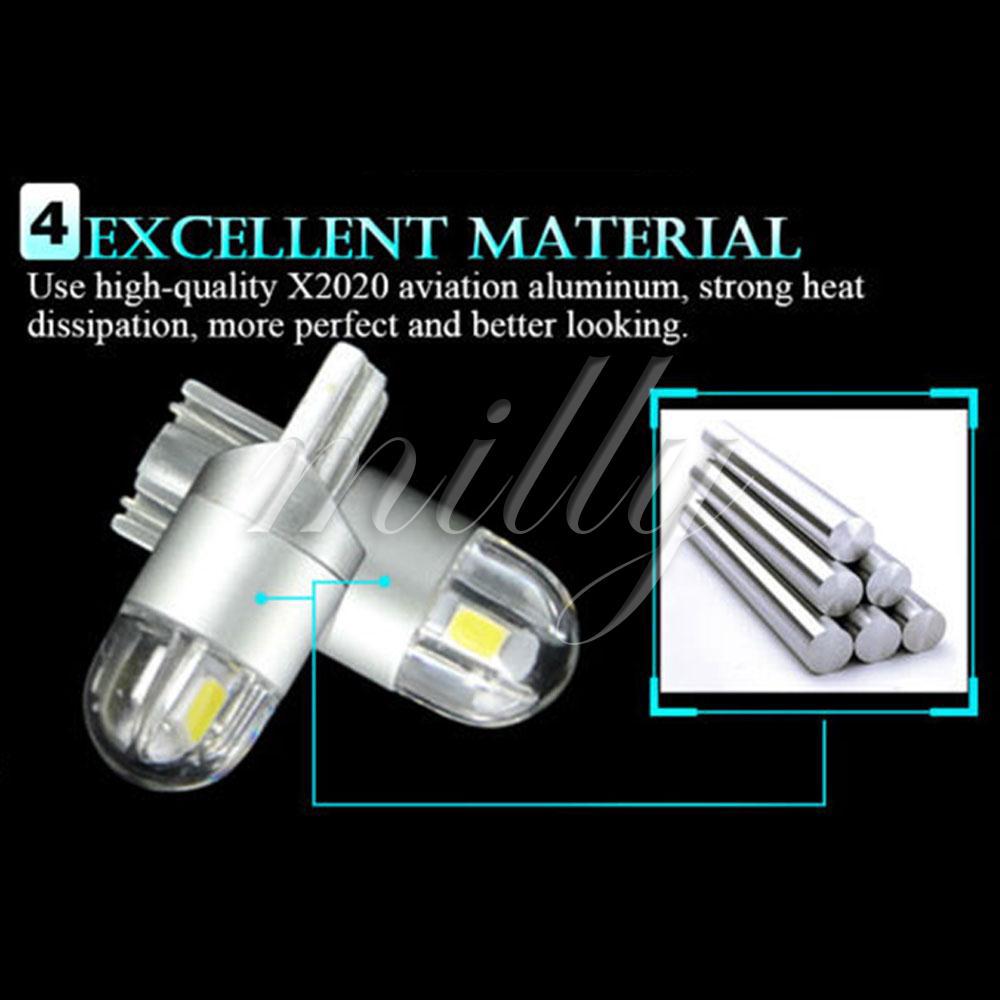 ☻☻ Car Dashboard Light Car Wedge Light Durable Parking Tail 2LED