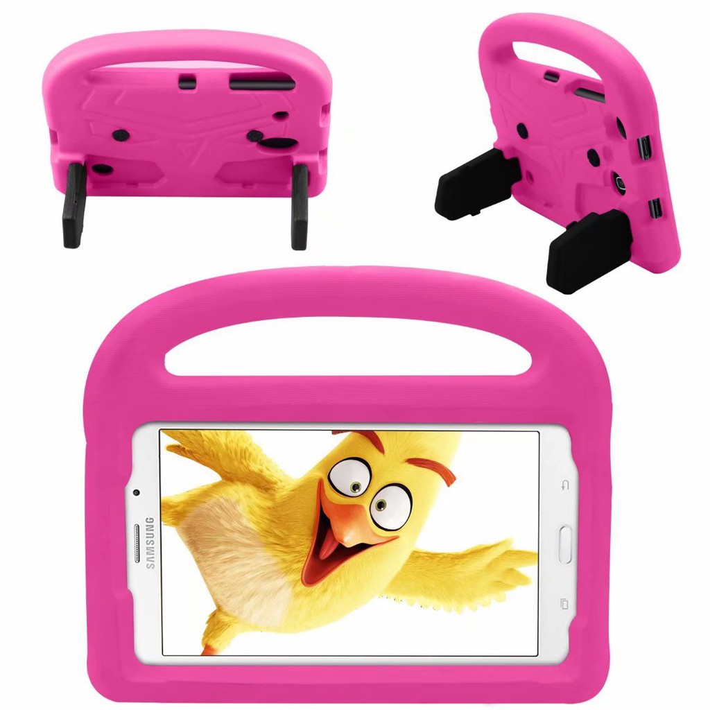 Kids Shockproof EVA Stand Case For Samsung Galaxy Tab A 8.0 2017 SM-T380 T385 Tablet Cover With Hand Holder