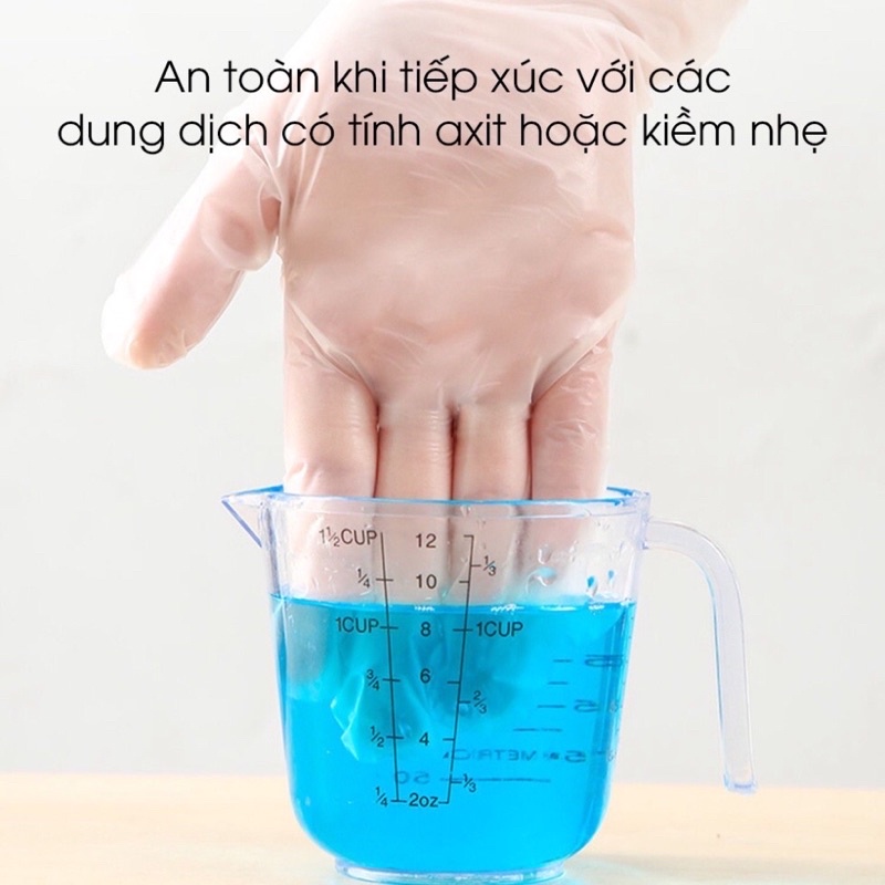 Găng Tay Nấu Ăn Làm Bếp Siêu Dai Victoria Bay⚡𝑭𝑹𝑬𝑬 𝑺𝑯𝑰𝑷⚡ Chất Liệu TPE Không Mùi Chống Nhăn Hộp 100 cái