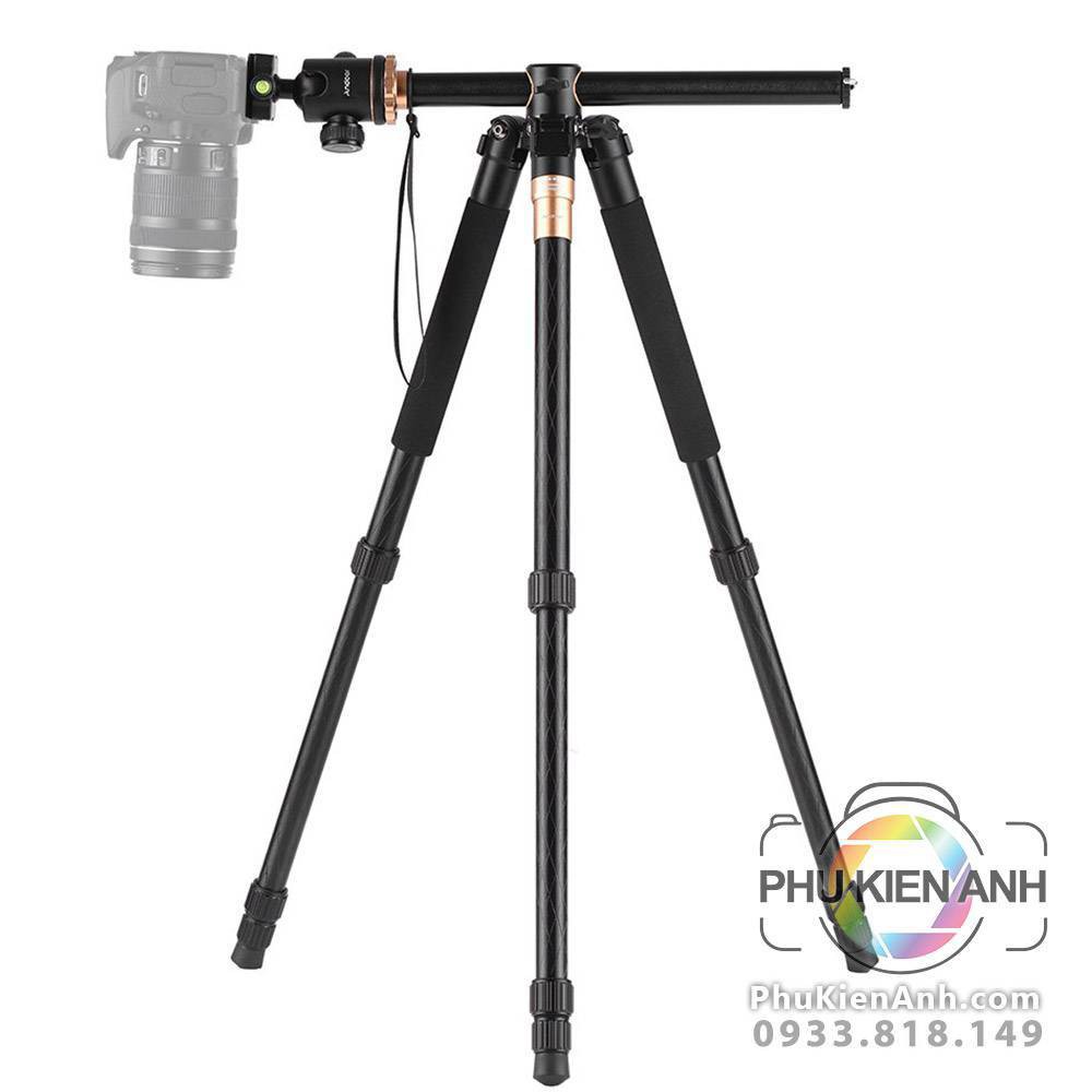 [Mã 99ELHA giảm 7% đơn 300K] Tripod Beike Q999H , Q992H, Q996H, Q111H, Q202f đa năng có trục trượt ngang, có monopod