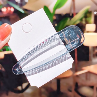 Kẹp tóc mỏ vịt trong suốt đơn giản