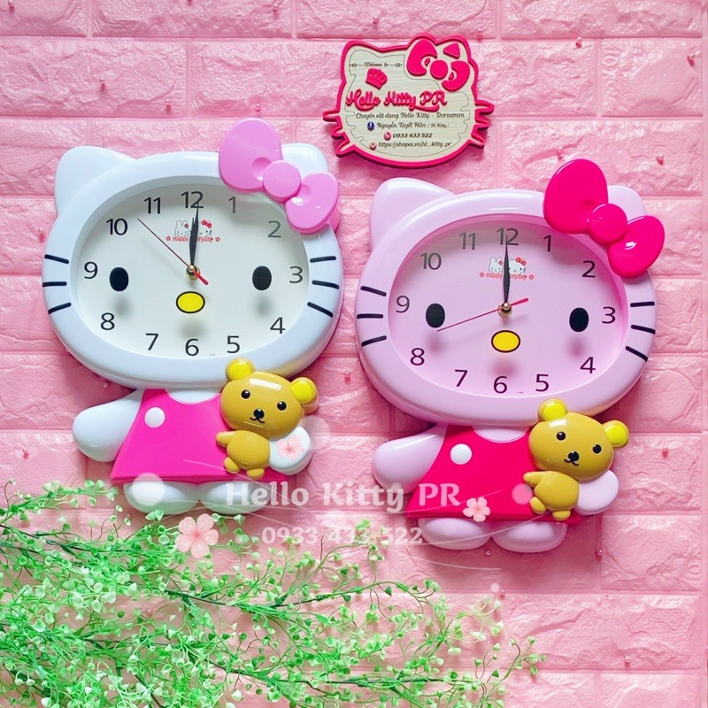 Đồng hồ treo tường HELLO KITTY