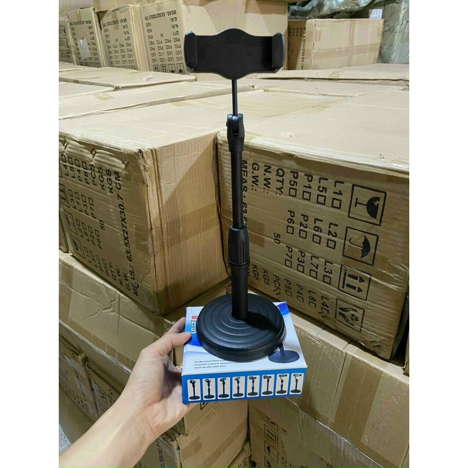 Giá Đỡ Điện Thoại Để Bàn, Quay TikTok, Livestream, Xem Video xoay 360 độ L7 hàng chuẩn
