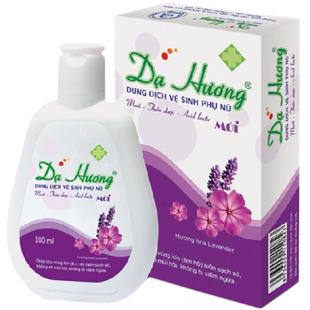 Dung dịch vệ sinh phụ nữ Dạ Hương hương lavender 100ml chính hãng