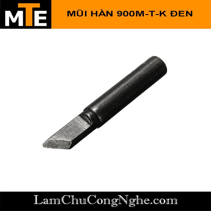 Mũi Hàn dao Hakko 900M-T-K đen (Loại tốt) Mũi hàn thiếc tương thích với mỏ hàn 907, 936...