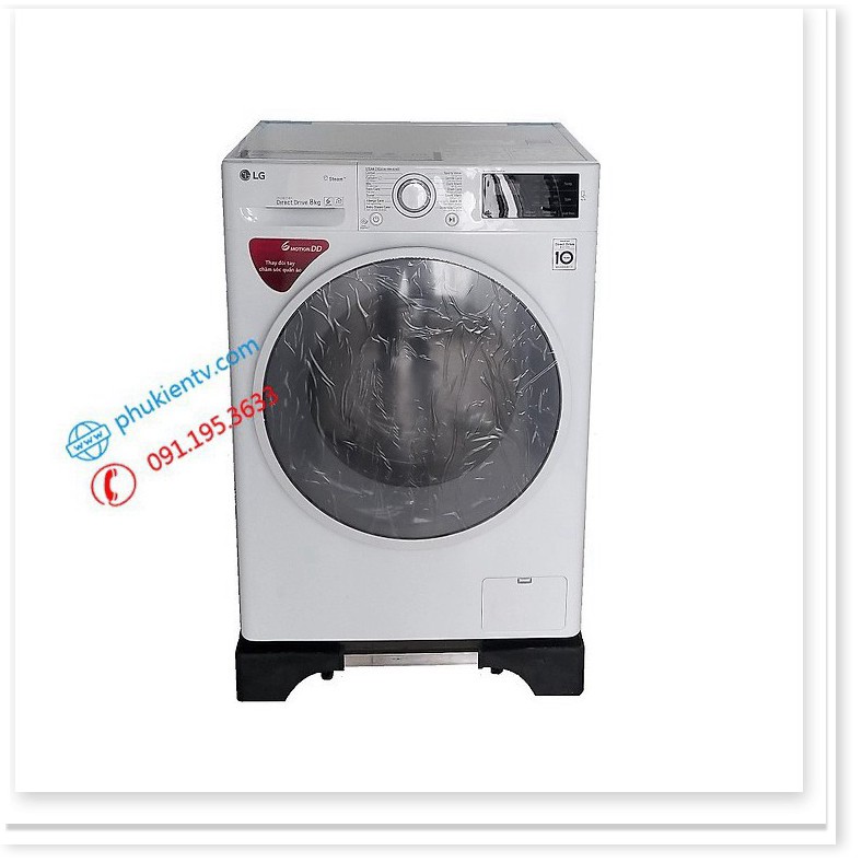 Chân Kệ Kê Máy Giặt Tủ Lạnh Đa Năng - Chân Đế Máy Sấy, Máy Rửa Bát Bê Tông Siêu Dày Chịu Tải 400 Kg