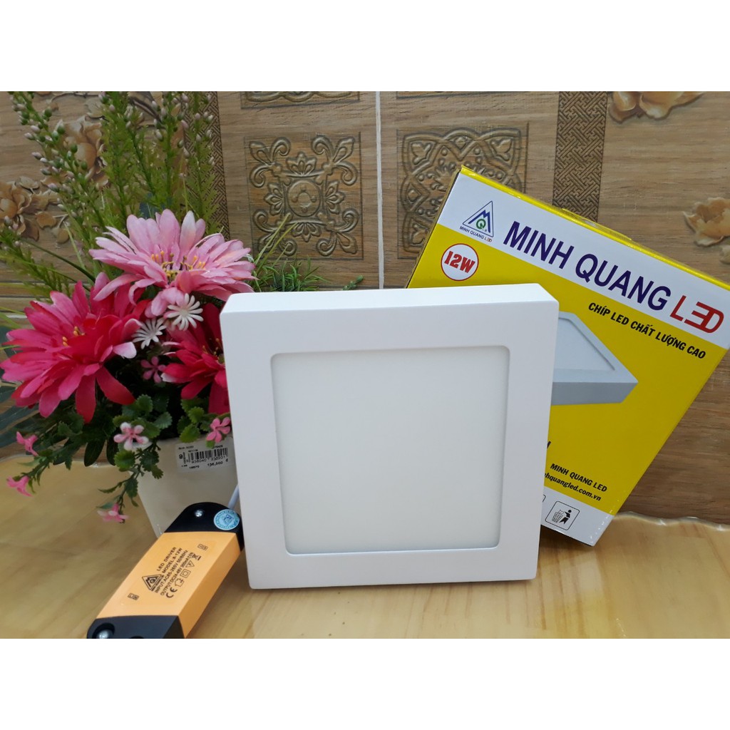 ⚡GIAO HỎA TỐC⚡ Đèn led âm trần Minh Quang 24w tròn,vuông