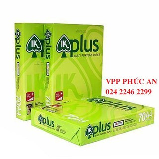 Giấy A4 IK Plus 70 gsm[̲̅$̲̅(̲̅2οο̲̅)̲̅$̲̅]