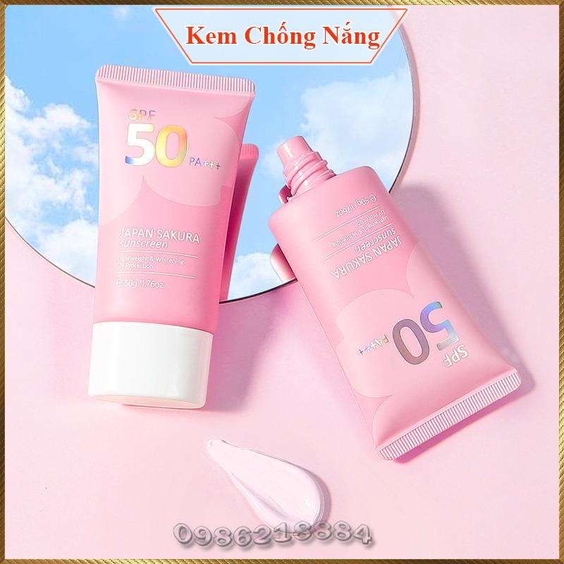 Kem chống nắng Laikou Japan Sakura Sunscreen SPF50 PA+++ UV L3755A