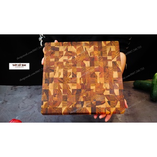 Thớt Gỗ Teak - VDC01 ( 30x30x2,5 )